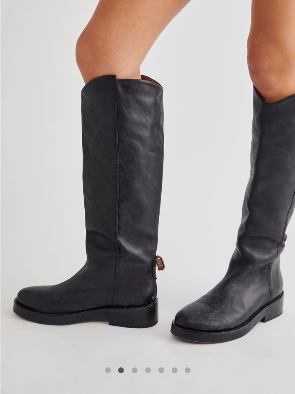 We The Free Bryce Equestrian Black Women's Boots 36.5